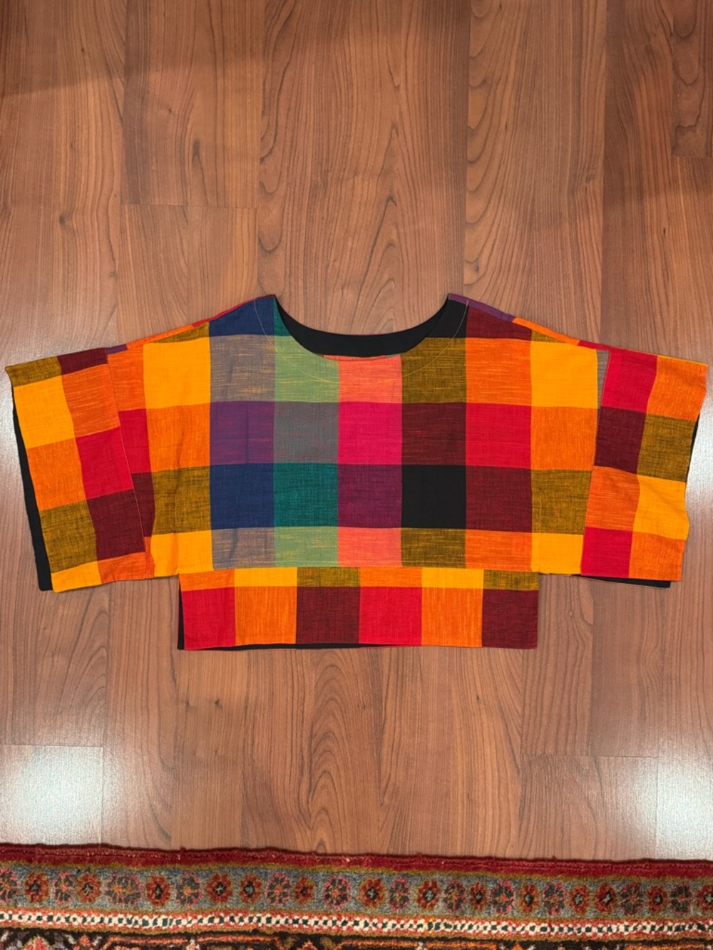 Rujuta Sheth Mira Top in Multi Chex size M/L